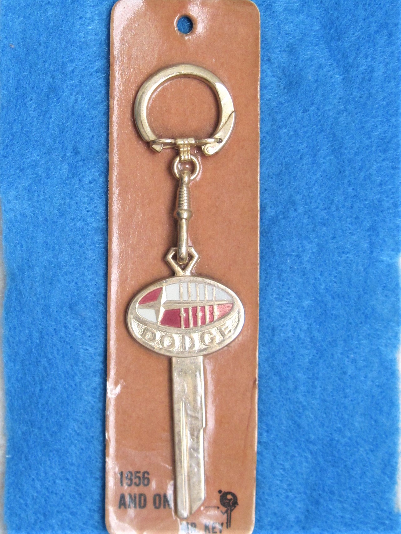 Dodge Crest Key Blank 1956 and Up